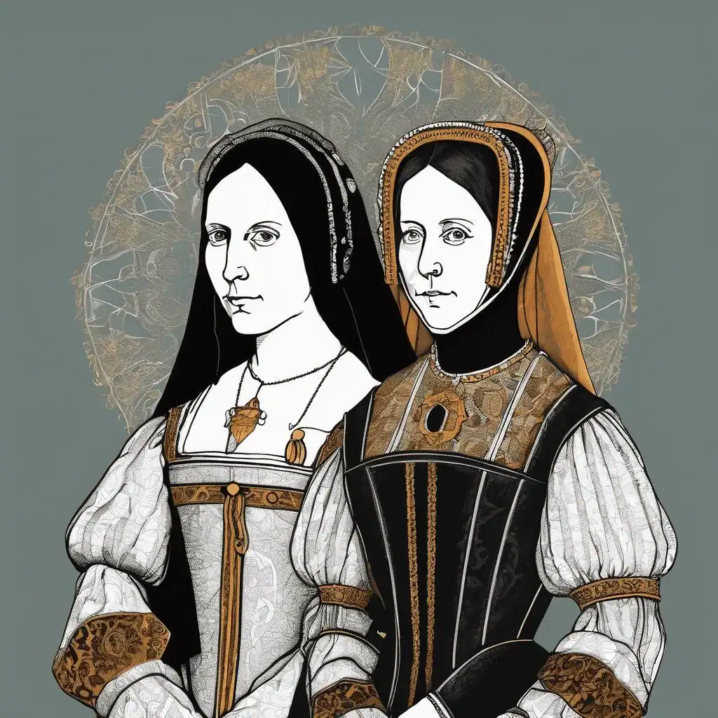 Sister Queens: Katherine of Aragon and Juana Queen of Castile by Julia Fox